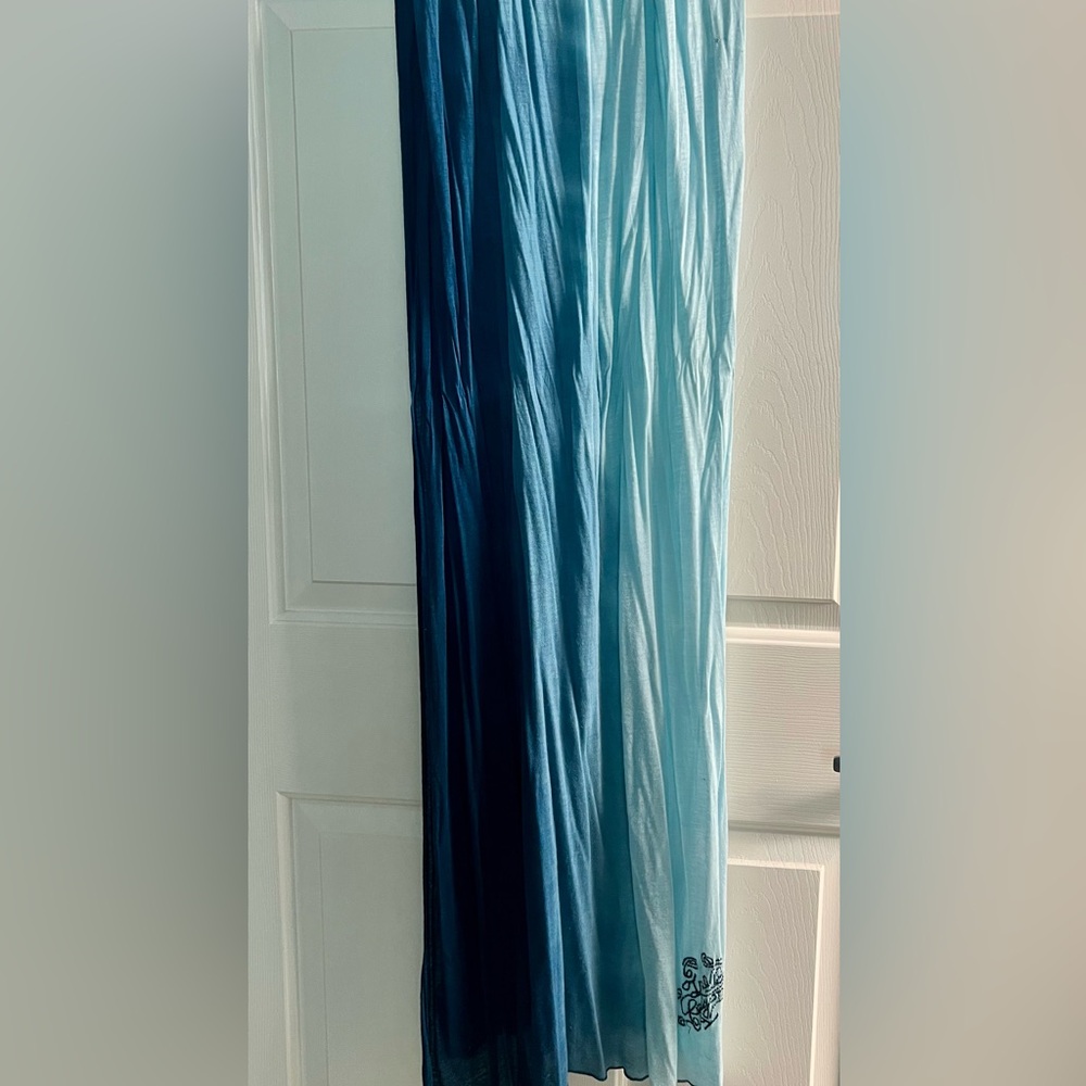True Religion Blue Ombre Scarf